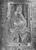 Retrato de la reina Isabel I (Sillería del coro de la Catedral de Plasencia)