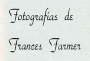«Las fotografías de Frances Farmer», Ediciones Pedernal (Lima, 1992)