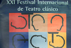 Cartel del XXI Festival Internacional de Teatro Clásico de Almagro.