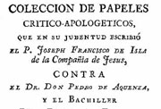 «Colección de papeles crítico-apologétidos»