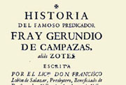 Primera parte de «Fray Gerundio de Campazas» (1758)