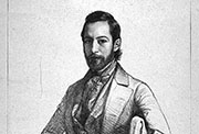 Retrato de José Zorilla por Federico de Madrazo y Kuntz (Fuente: Biblioteca Digital Hispánica).