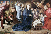Hugo van der Goes, «Adoración de los pastores» (ca. 1480)