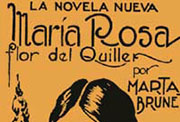 Portada de «María Rosa, flor del Quillén»