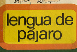 Portada de «Lengua de pájaro» (en colaboración con Carmen Gonce), La Habana, Instituto Cubano del Libro, 1971