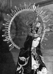 Imagen de la patrona, la Virgen de la Soledad del Santuario de Jerez