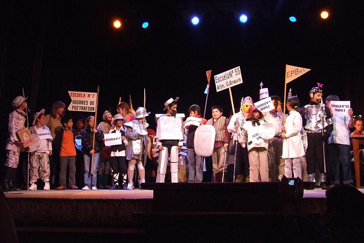 Concurso de disfraces cervantinos en el II Festival Cervantino (2008).