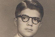 Sergio Ramírez en 1956 a los 14 años (Fuente: Archivo personal de Sergio Ramírez)