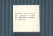 Portada de «Actas del XVII Simposio de la Sociedad Española de   Literatura General y Comparada». «Reescrituras y traducción:   perspectivas comparatistas». Barcelona, 2010.