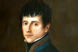 Retrato de Rafael del Riego (1784-1823). Encabezó la sublevación militar del 1 de enero de 1820 en Cabezas de San Juan (Cádiz). Fuente: Wikimedia Commons.