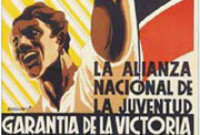 Bardasano, José. "La Alianza Nacional de la Juventud: garantía de la victoria" [Document gràfic]. Madrid: JSU, [entre 1936 i 1939] (Unión poligráfica, consejo obrero).