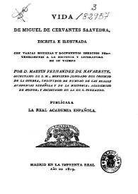 Vida de Miguel de Cervantes Saavedra