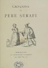 Cançons de Pere Serafí