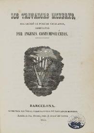 Los trovadors moderns : col-lecció de poesías catalanas
