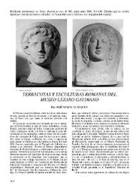 Terracotas y esculturas romanas del Museo Lázaro Galdiano