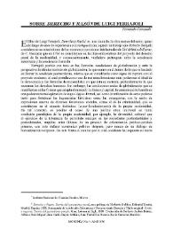 Sobre Derecho y Razón de Luigi Ferrajoli