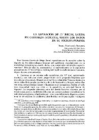 La aspiración de /f/ inicial latina en Carranza (Vizcaya), según los datos de su microtoponimia