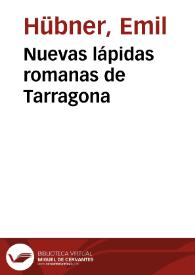 Nuevas lápidas romanas de Tarragona