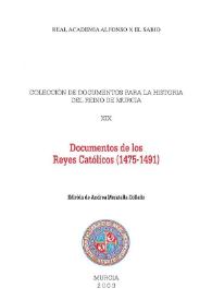 Documentos de los Reyes Católicos (1475-1491)