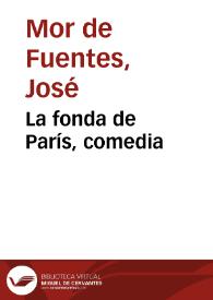 La fonda de París, comedia