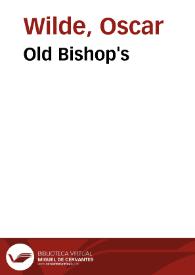 Old Bishop's