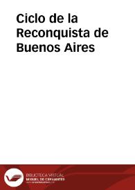 Ciclo de la Reconquista de Buenos Aires