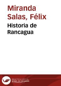 Historia de Rancagua