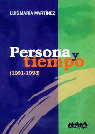 Persona y tiempo : (1991-1993)