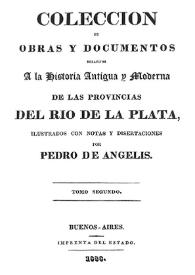Descripción de la villa de Potosí y de los partidos sujetos a su intendencia