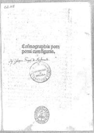 Cosmographia, sive De situ orbis