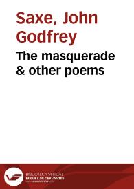 The masquerade & other poems