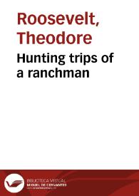 Hunting trips of a ranchman
