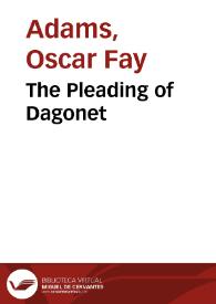 The Pleading of Dagonet