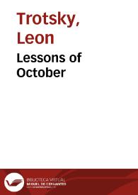 Lessons of October
