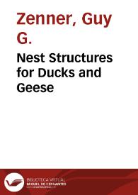Nest Structures for Ducks and Geese