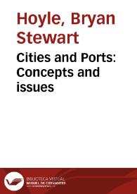 Cities and Ports: Concepts and issues