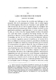 Catino protohistórico de Burujón (provincia de Toledo)