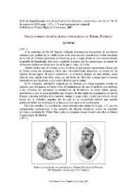 Bustos romanos hallados en unas excavaciones en Támara (Palencia)