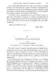 Correspondencia epistolar del P. Andrés Marcos Burriel, existente en la Biblioteca Real de Bruselas