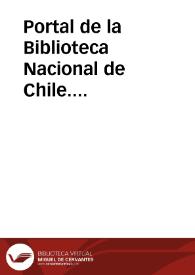 Portal de la Biblioteca Nacional de Chile. Colecciones. Biblioteca americana José Toribio Medina