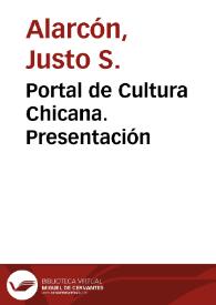 Portal de Cultura Chicana. Presentación