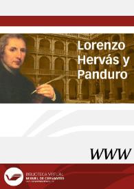 Lorenzo Hervás y Panduro