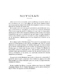 Boletín de la Real Academia de la Historia, tomo 59 (noviembre, 1911). Cuaderno V. Noticias