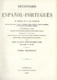 Diccionario español-portugués... compuesto sobre los mejores diccionarios de las dos naciones. Tomo segundo