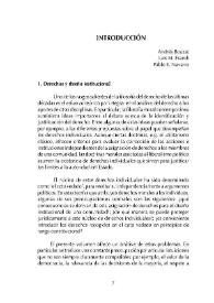 Discusiones: Derechos y Justicia Constitucional, núm. 1 (2000). Introducción