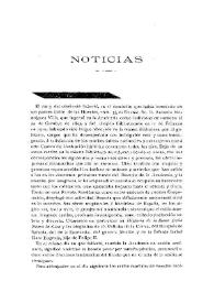 Noticias. Boletín de la Real Academia de la Historia, tomo 60 (mayo 1912). Cuaderno V