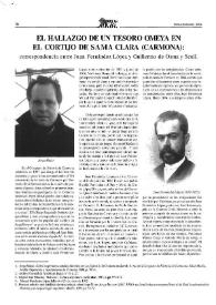 El hallazgo de un tesoro omeya en el cortijo de Santa Clara (Carmona): correspondencia entre Juan Fernández López y Guillermo de Osma y Scull