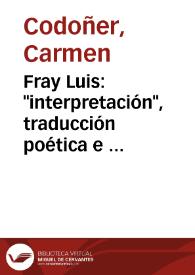 Fray Luis: 