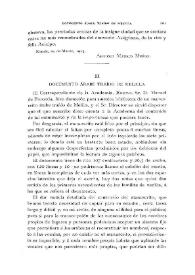 Documento árabe traido de Melilla