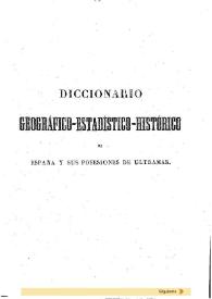 Diccionario geográfico-estadístico-histórico de España y sus posesiones de Ultramar. Tomo 5 [CAABEIRO-CARRUSCO]